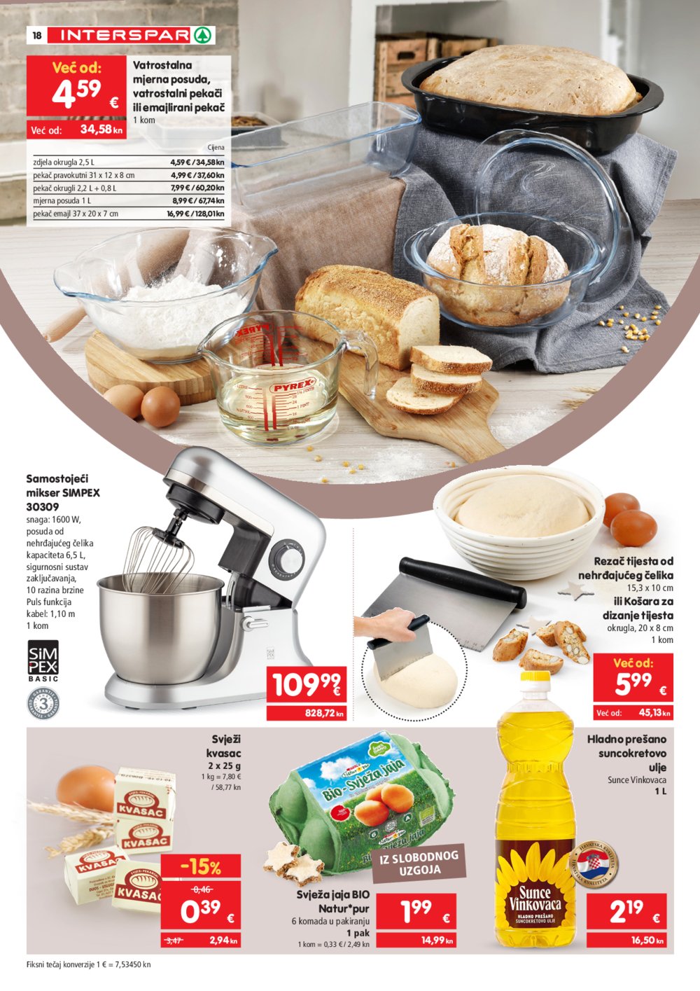 INTERSPAR katalog Vrijeme je za kolače 04.10.2023.-06.01.2024.