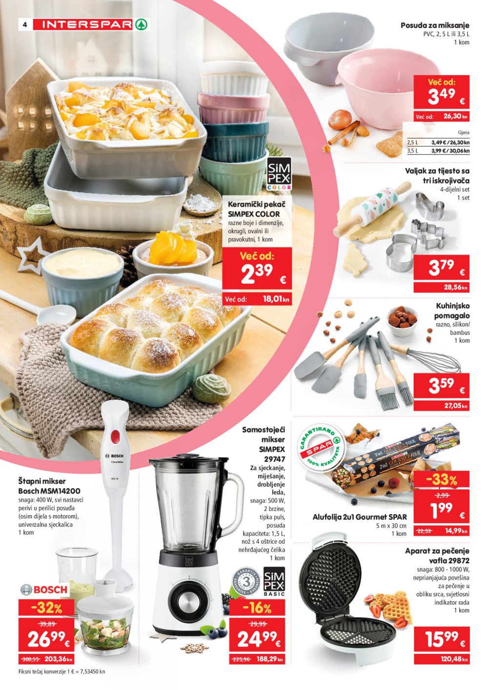 INTERSPAR katalog Vrijeme je za kolače 04.10.2023.-06.01.2024.