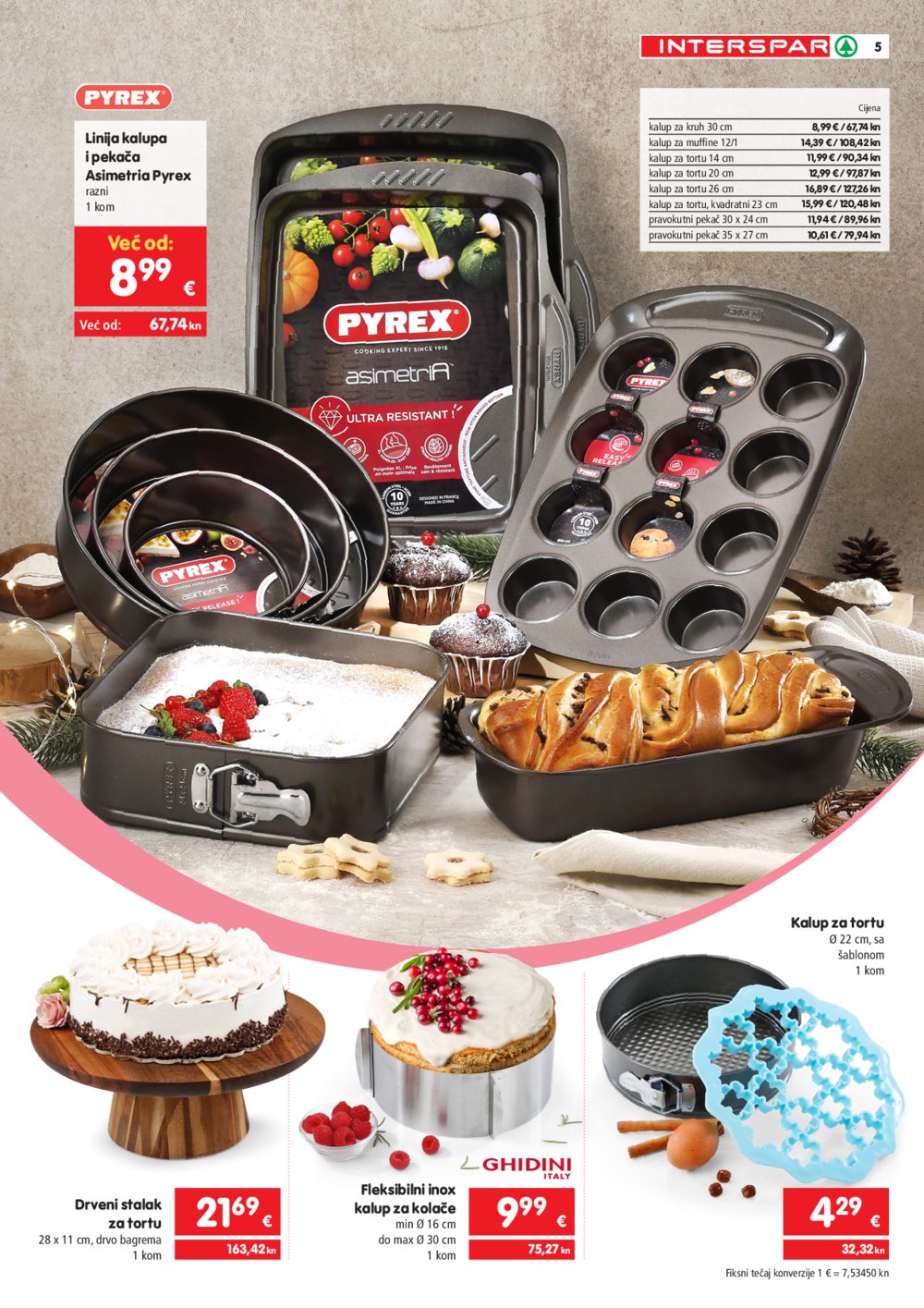 INTERSPAR katalog Vrijeme je za kolače 04.10.2023.-06.01.2024.