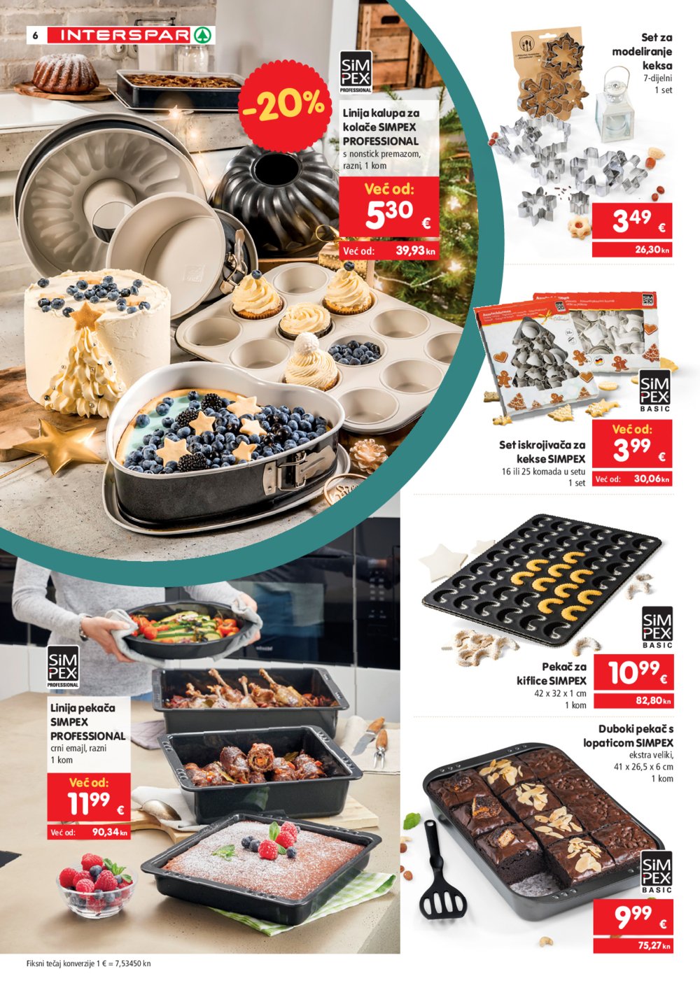 INTERSPAR katalog Vrijeme je za kolače 04.10.2023.-06.01.2024.