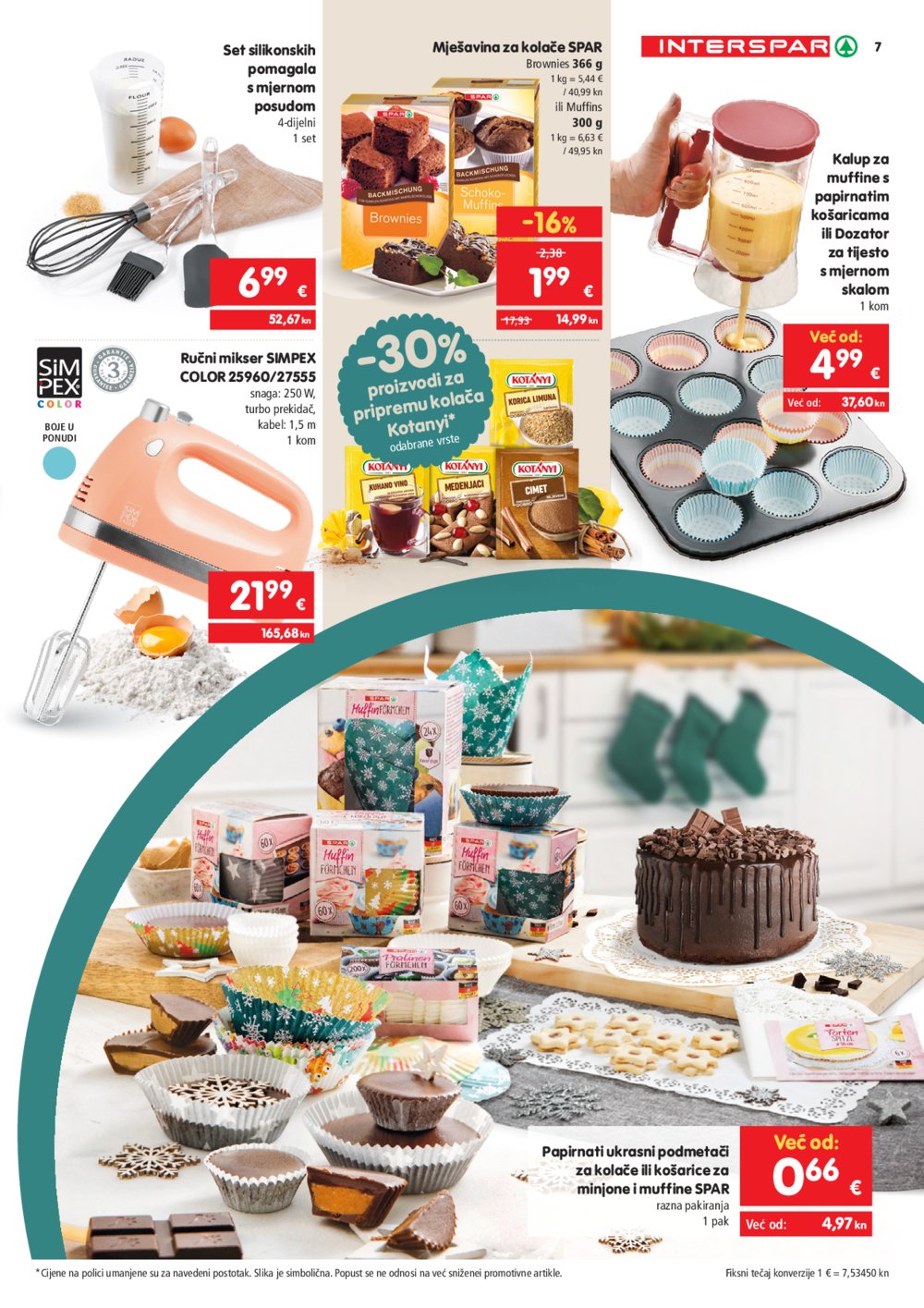 INTERSPAR katalog Vrijeme je za kolače 04.10.2023.-06.01.2024.