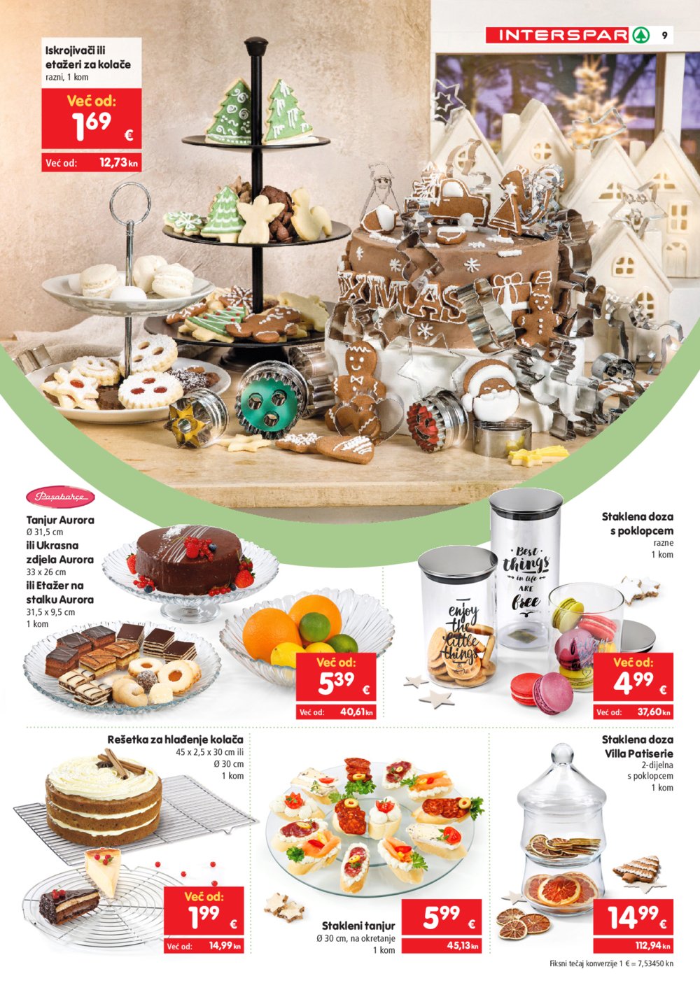 INTERSPAR katalog Vrijeme je za kolače 04.10.2023.-06.01.2024.