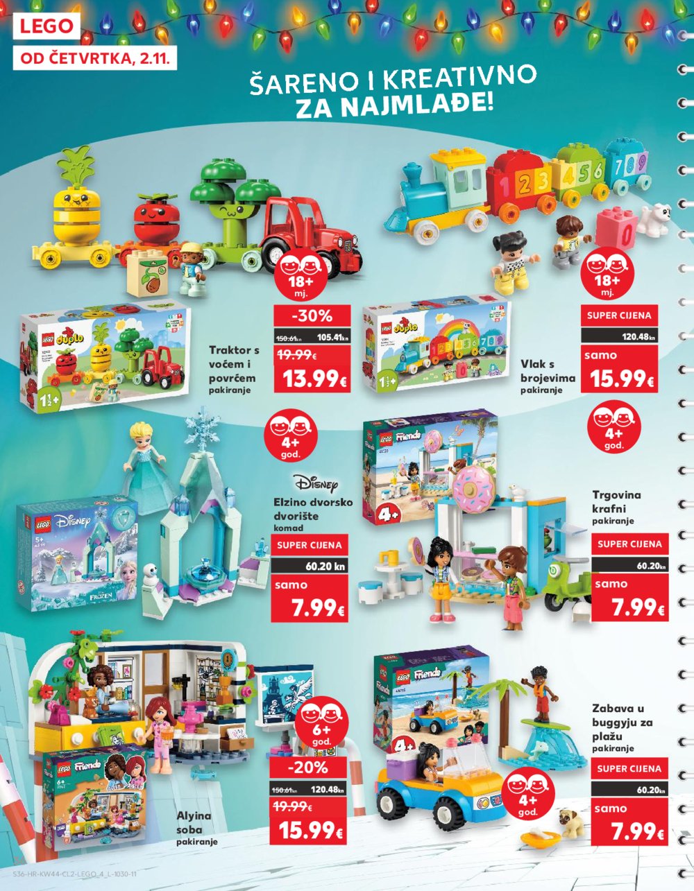 Kaufland katalog Najbolji izbor igračaka 02.11.-24.12.2023.