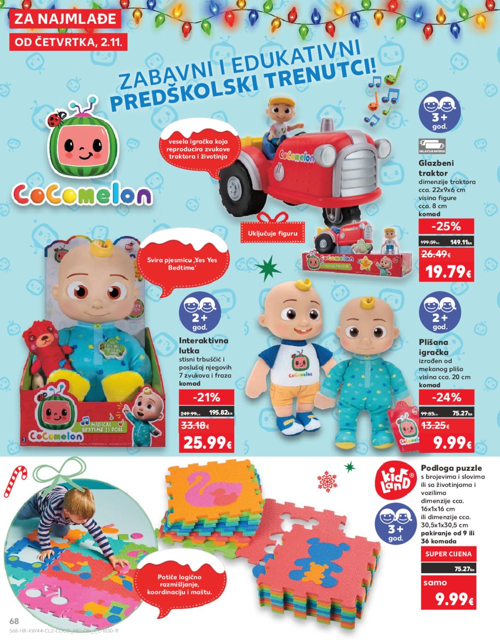 Kaufland katalog Najbolji izbor igračaka 02.11.-24.12.2023.