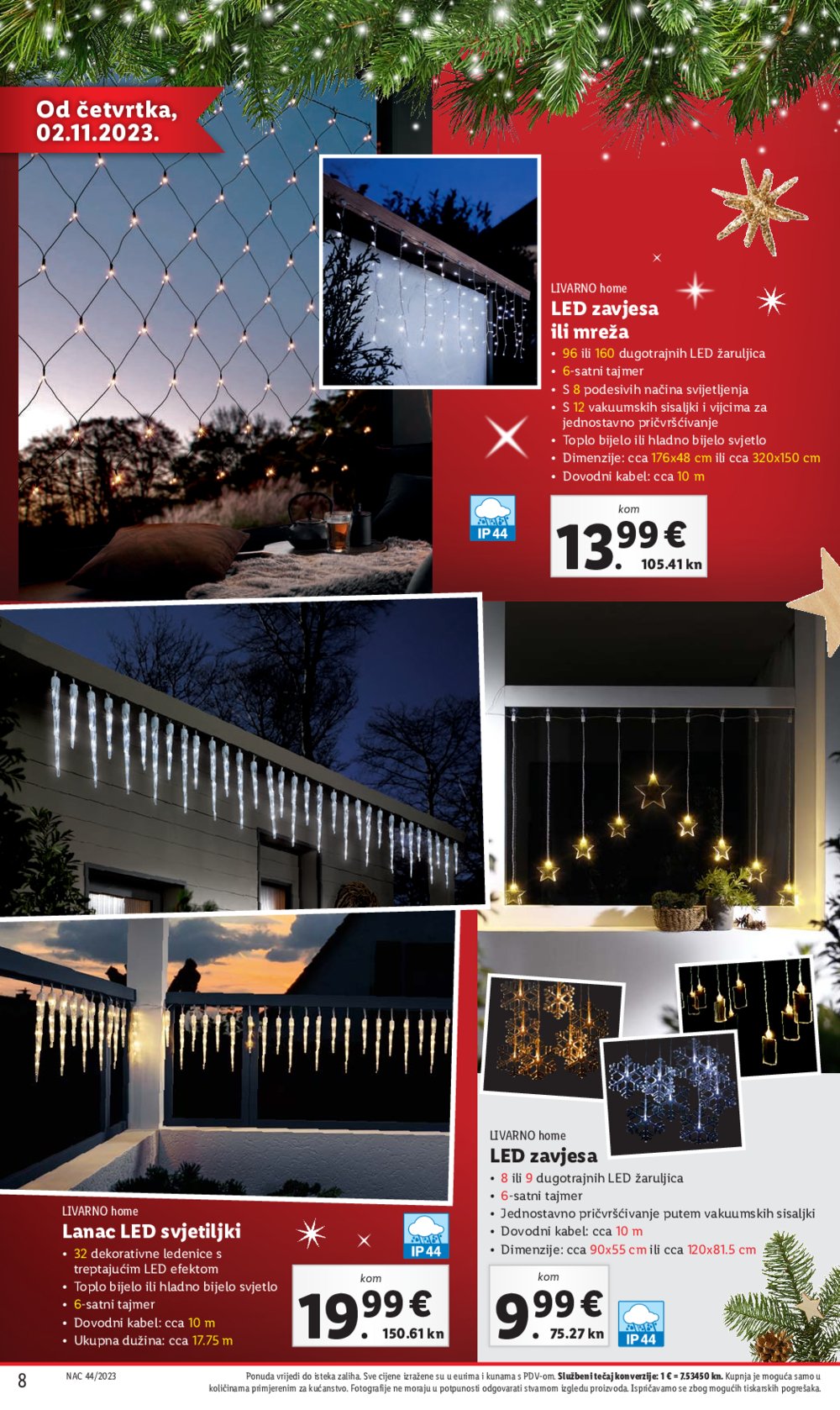 Lidl Božićni katalog 02.11.2023.