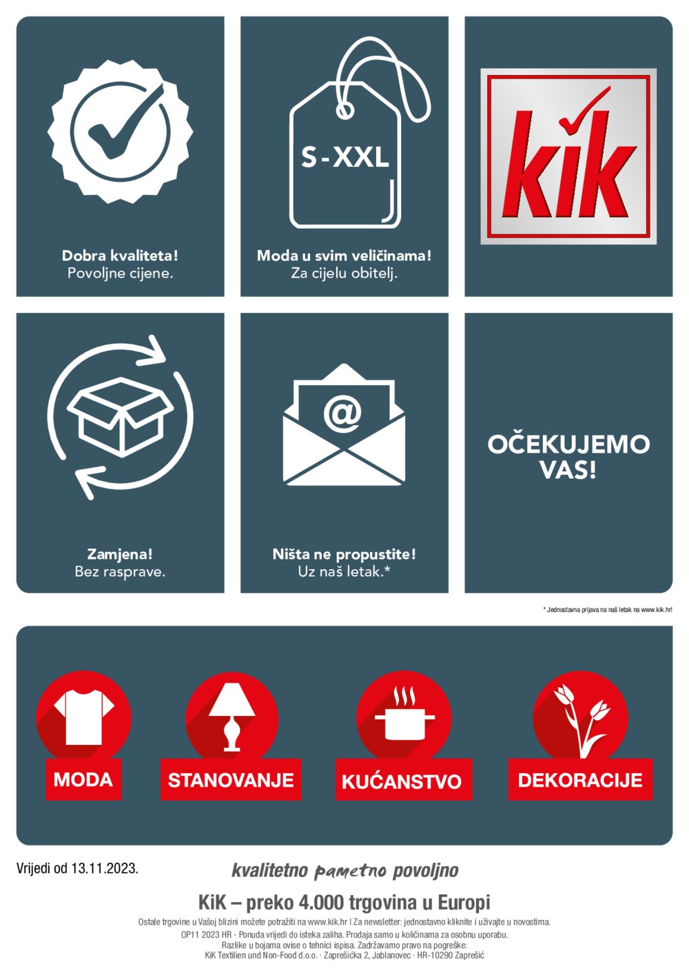 Kik katalog Crni petak shopping dani 13.11.-19.11.2023.