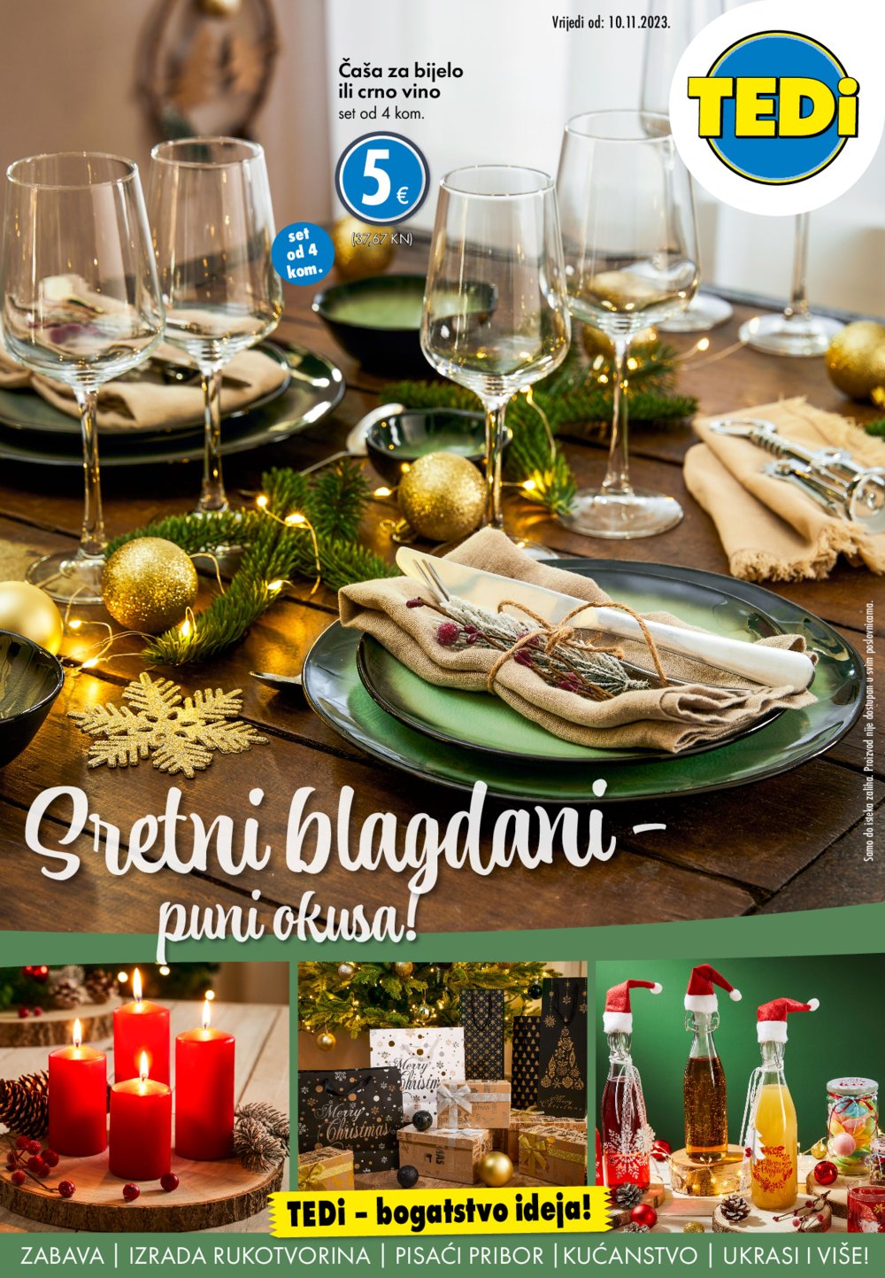 TEDi katalog Sretni blagdani 10.11.-18.11.2023.
