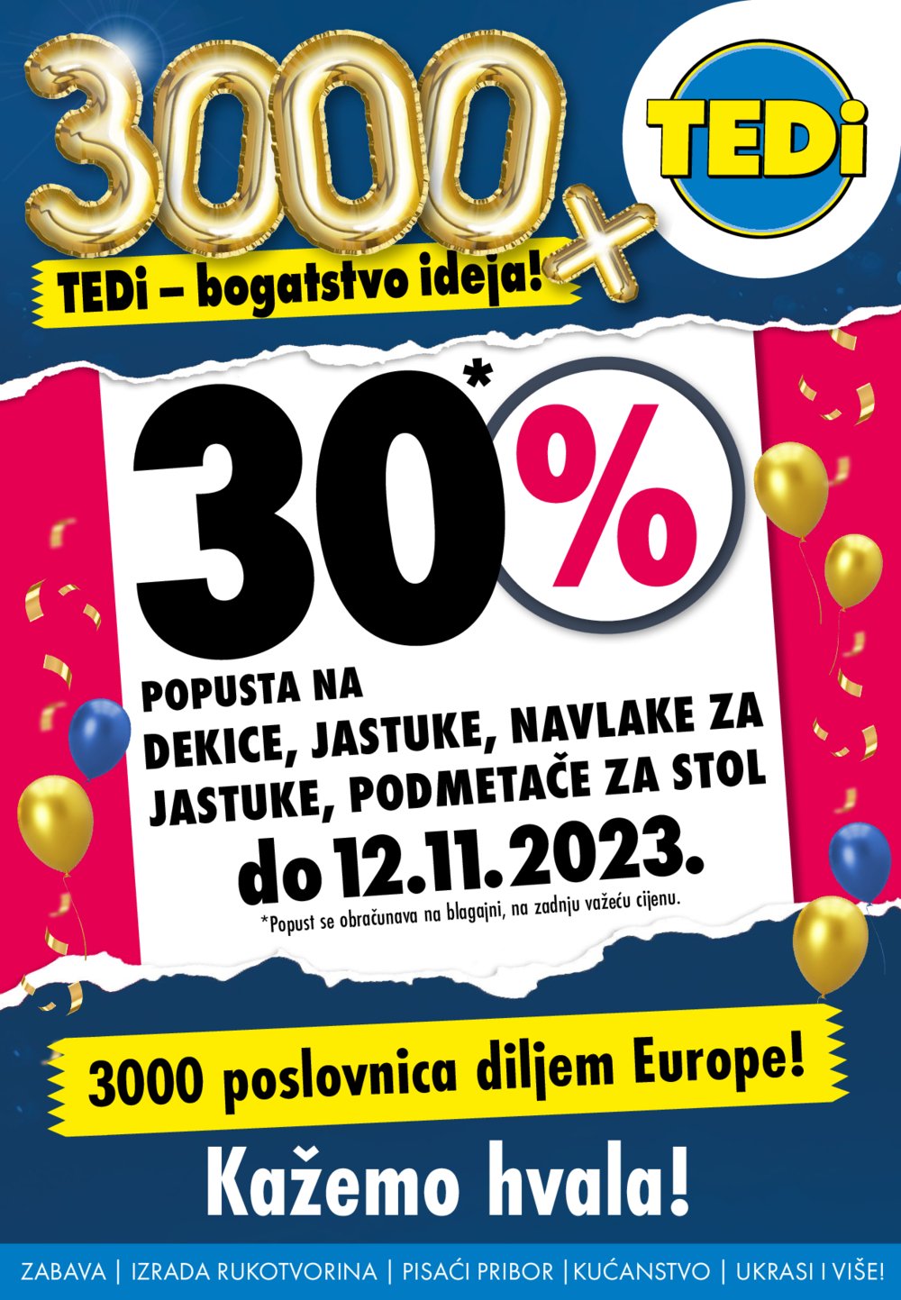 TEDi katalog Sretni blagdani 10.11.-18.11.2023.