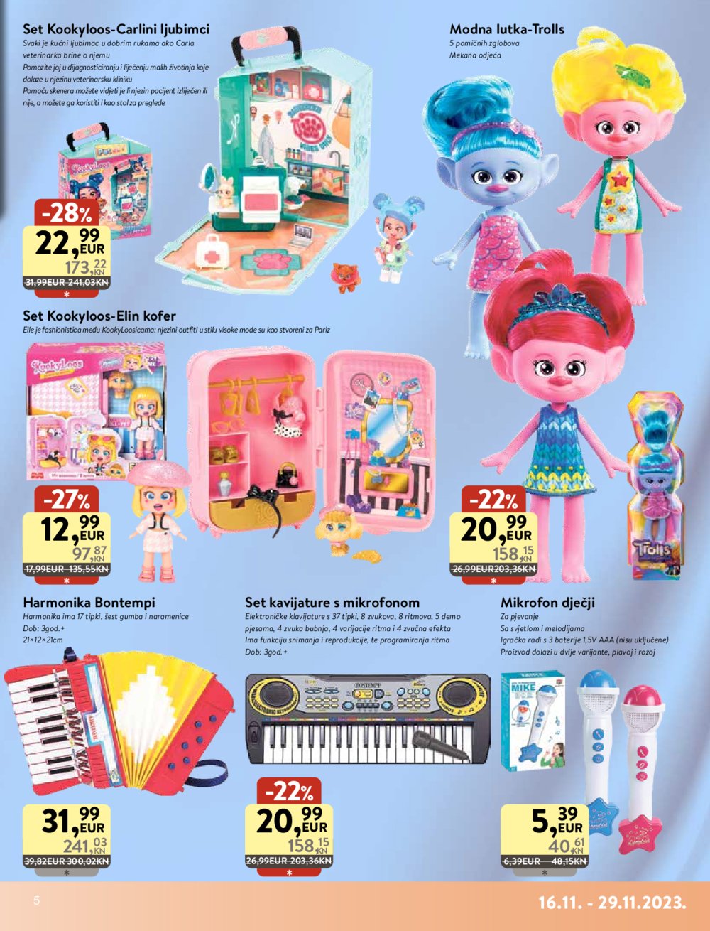 KTC katalog Adventske dekoracije 16.11.-29.11.2023.