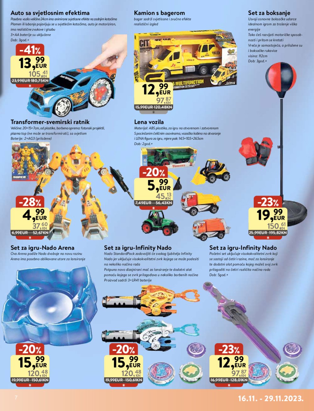 KTC katalog Adventske dekoracije 16.11.-29.11.2023.