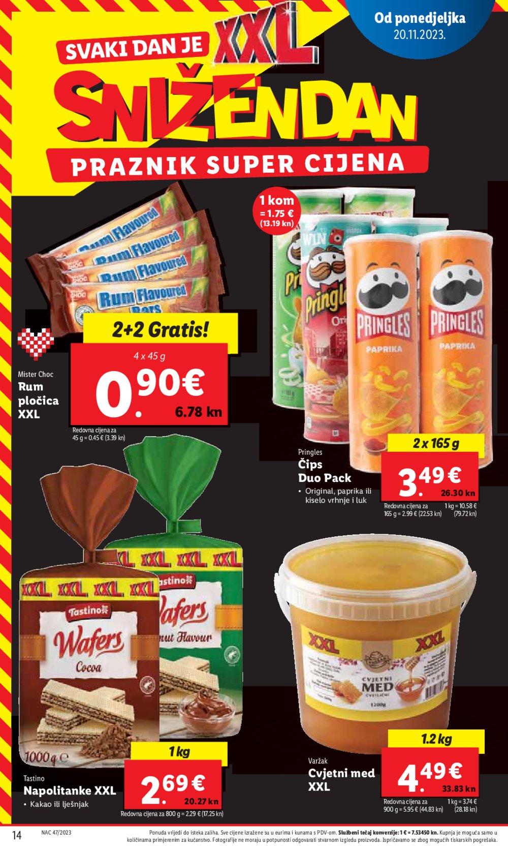 Lidl katalog Ponuda od ponedjeljka 20.11.-26.11.2023.