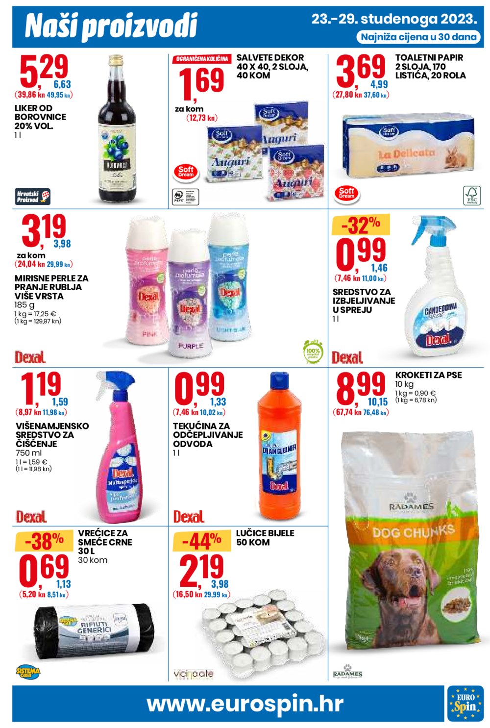 Eurospin katalog Black Friday 23.11.-29.11.2023.