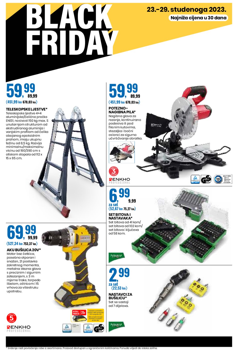 Eurospin katalog Black Friday 23.11.-29.11.2023.