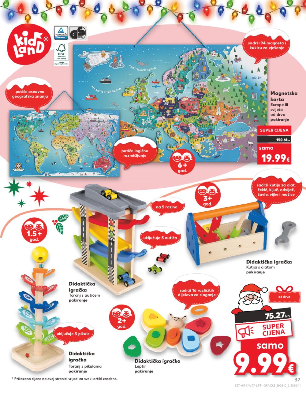 Kaufland katalog Prehrana Ka,Dj,Vk,Kc,Zp,Um,Bnm 22.11.-28.11.2023.