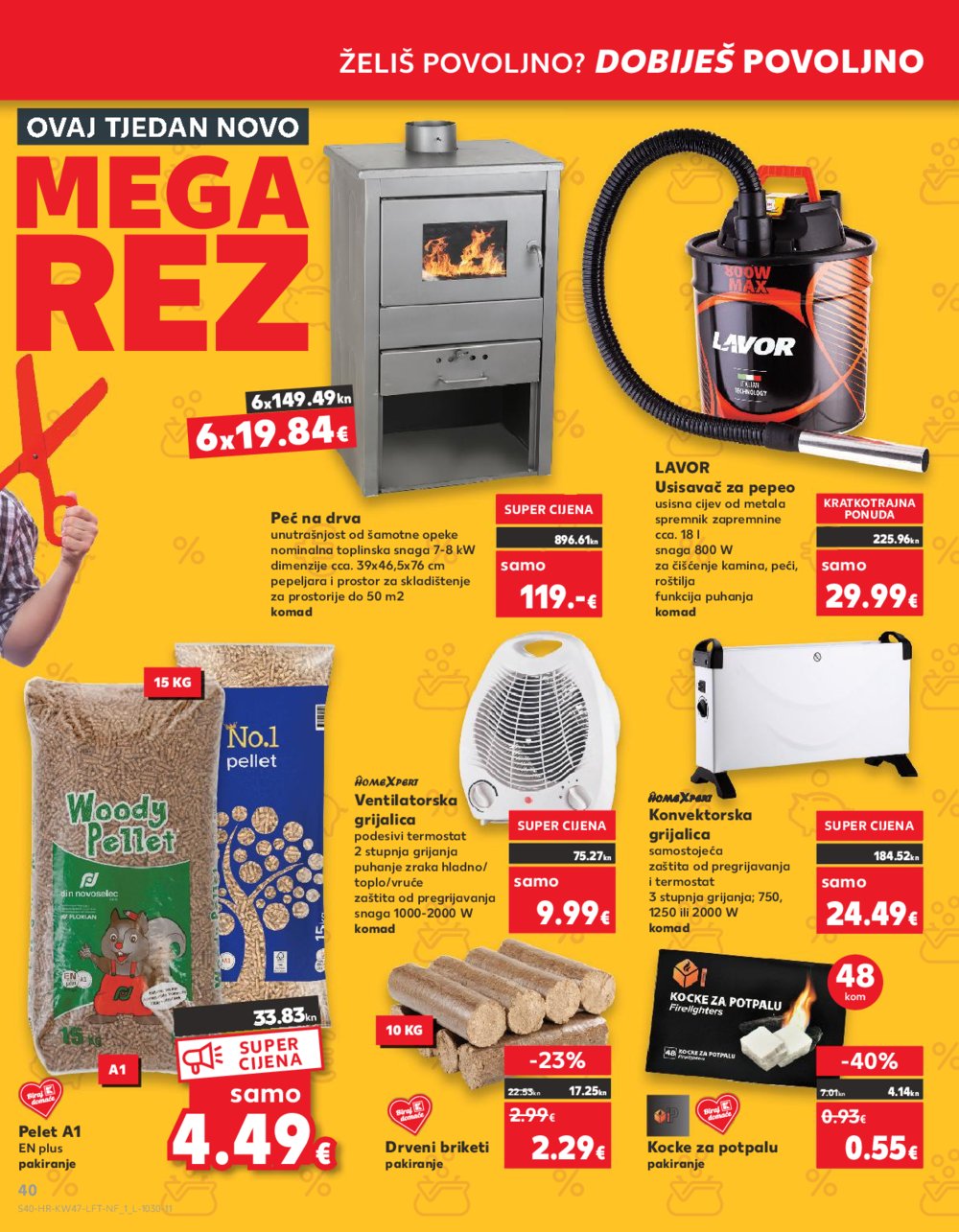 Kaufland katalog Prehrana Ka,Dj,Vk,Kc,Zp,Um,Bnm 22.11.-28.11.2023.