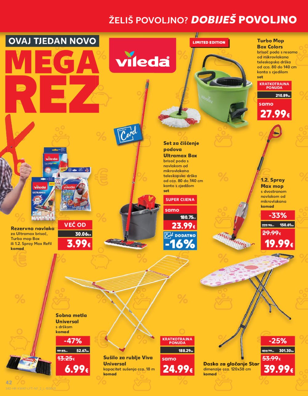 Kaufland katalog Prehrana Ka,Dj,Vk,Kc,Zp,Um,Bnm 22.11.-28.11.2023.
