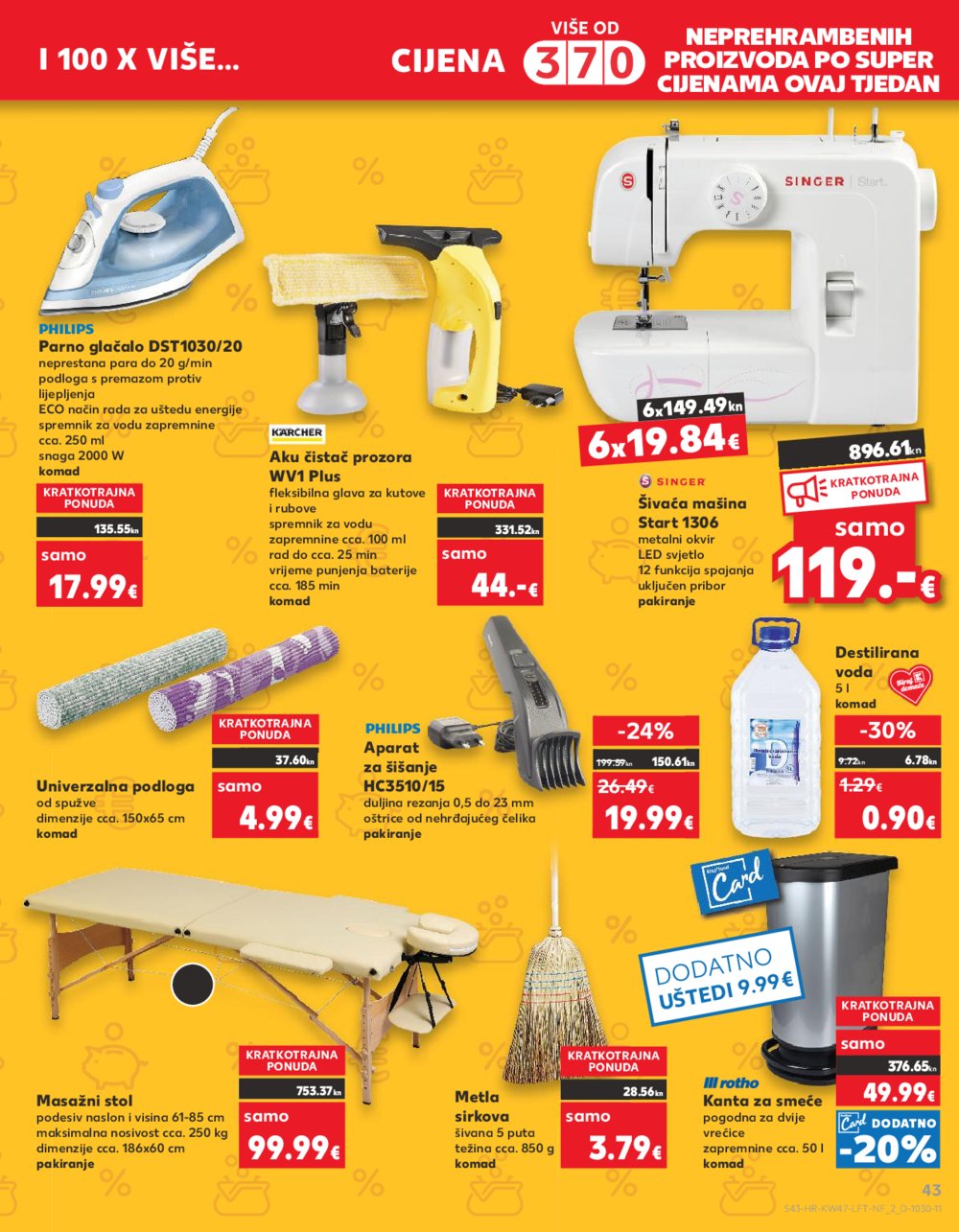 Kaufland katalog Prehrana Ka,Dj,Vk,Kc,Zp,Um,Bnm 22.11.-28.11.2023.