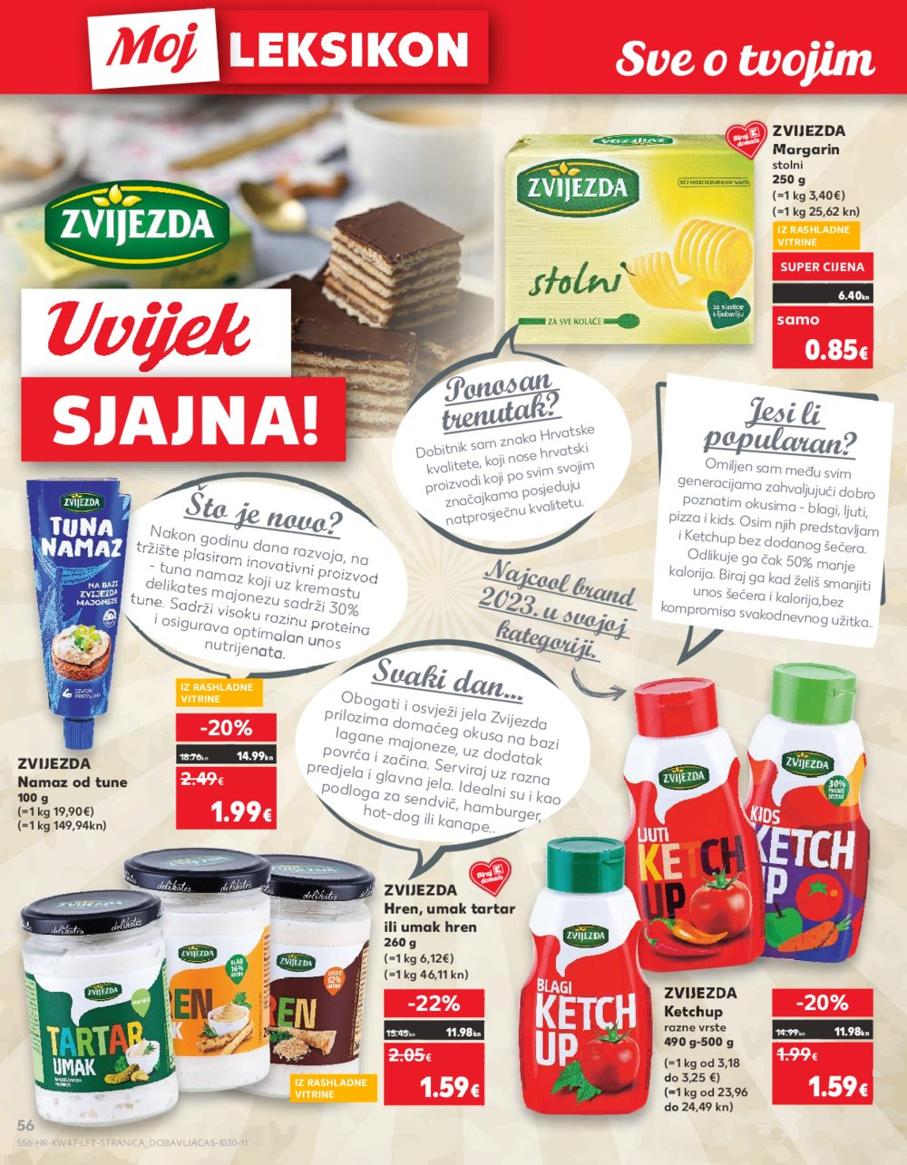 Kaufland katalog Prehrana Ka,Dj,Vk,Kc,Zp,Um,Bnm 22.11.-28.11.2023.