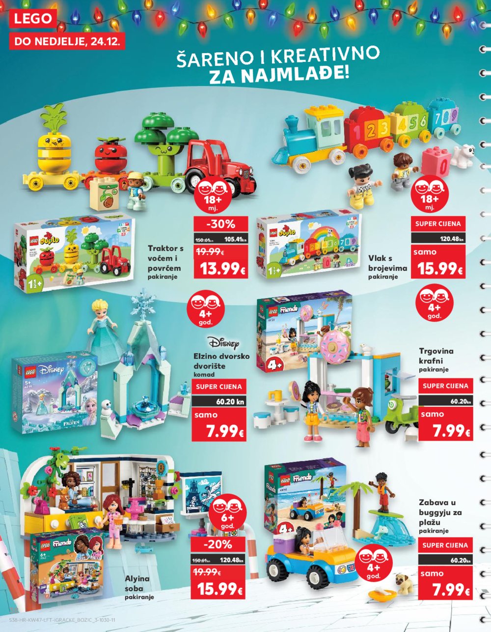 Kaufland katalog Prehrana odabrane poslovnice 22.11.-28.11.2023.