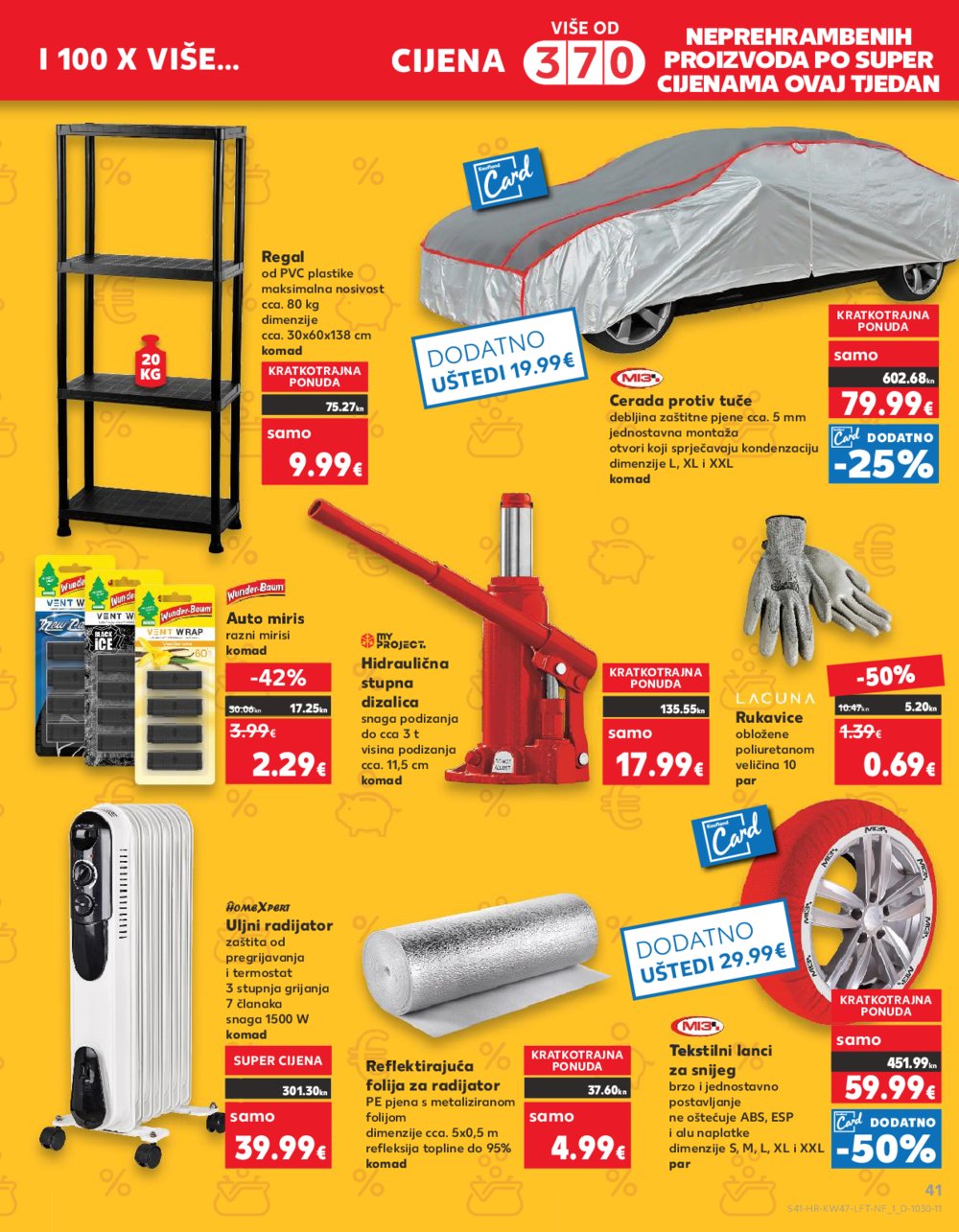 Kaufland katalog Prehrana odabrane poslovnice 22.11.-28.11.2023.