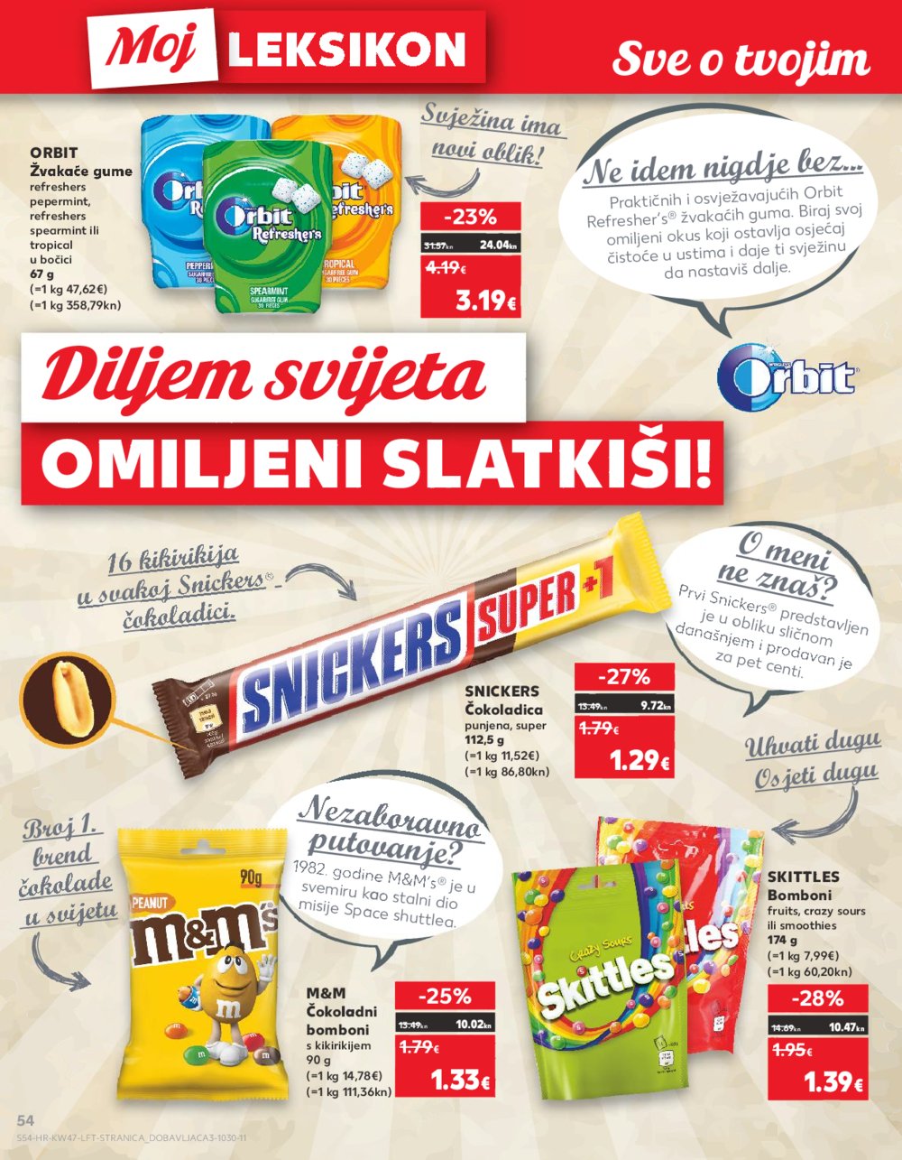 Kaufland katalog Prehrana odabrane poslovnice 22.11.-28.11.2023.