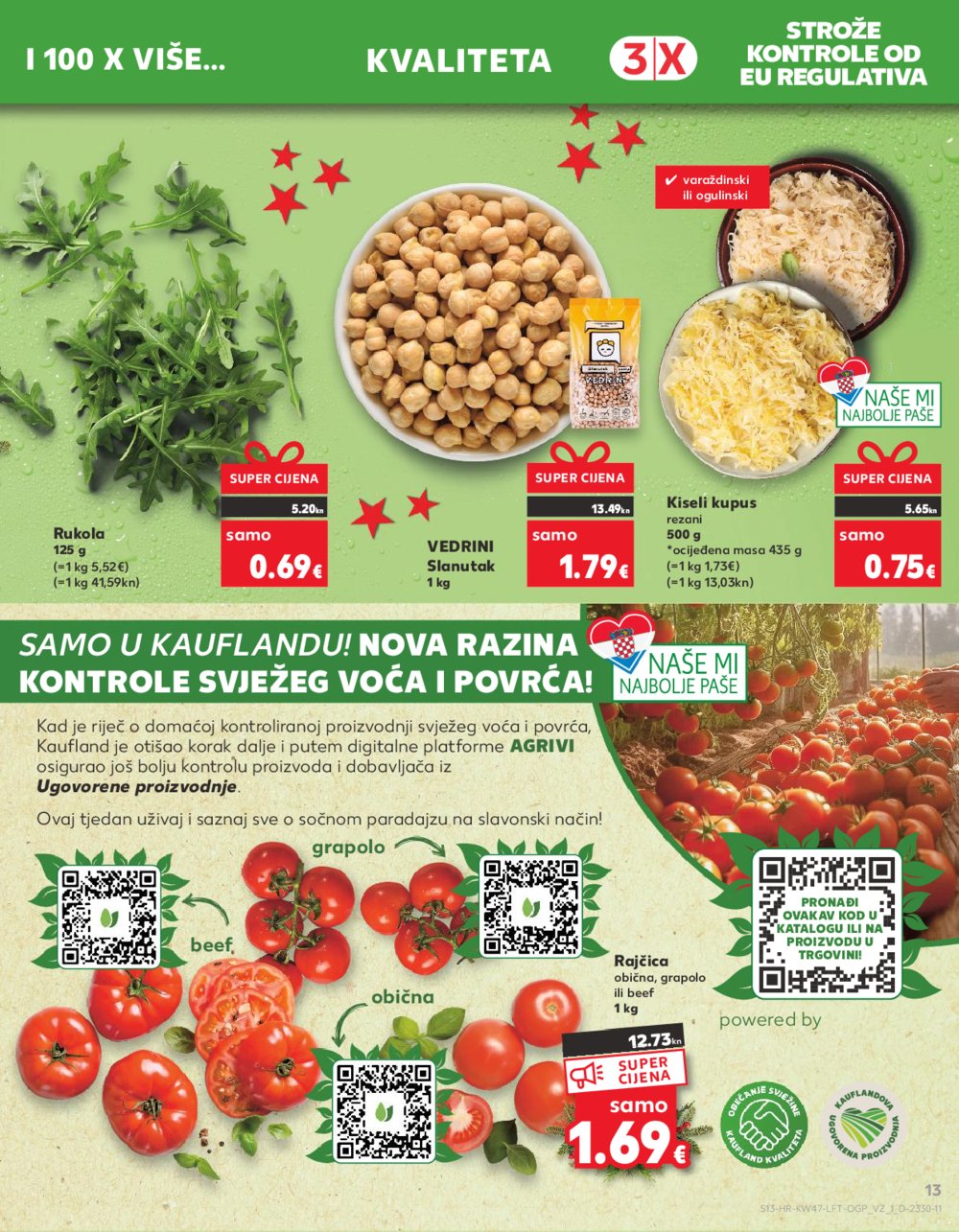 Kaufland katalog Prehrana Vž 22.11.-28.11.2023.