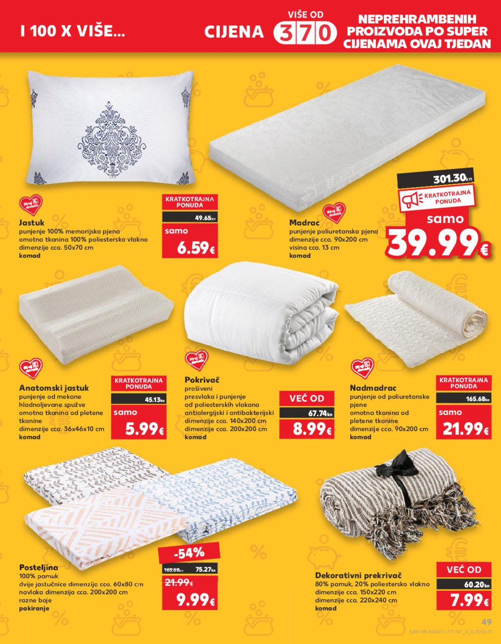 Kaufland katalog Prehrana Vž 22.11.-28.11.2023.