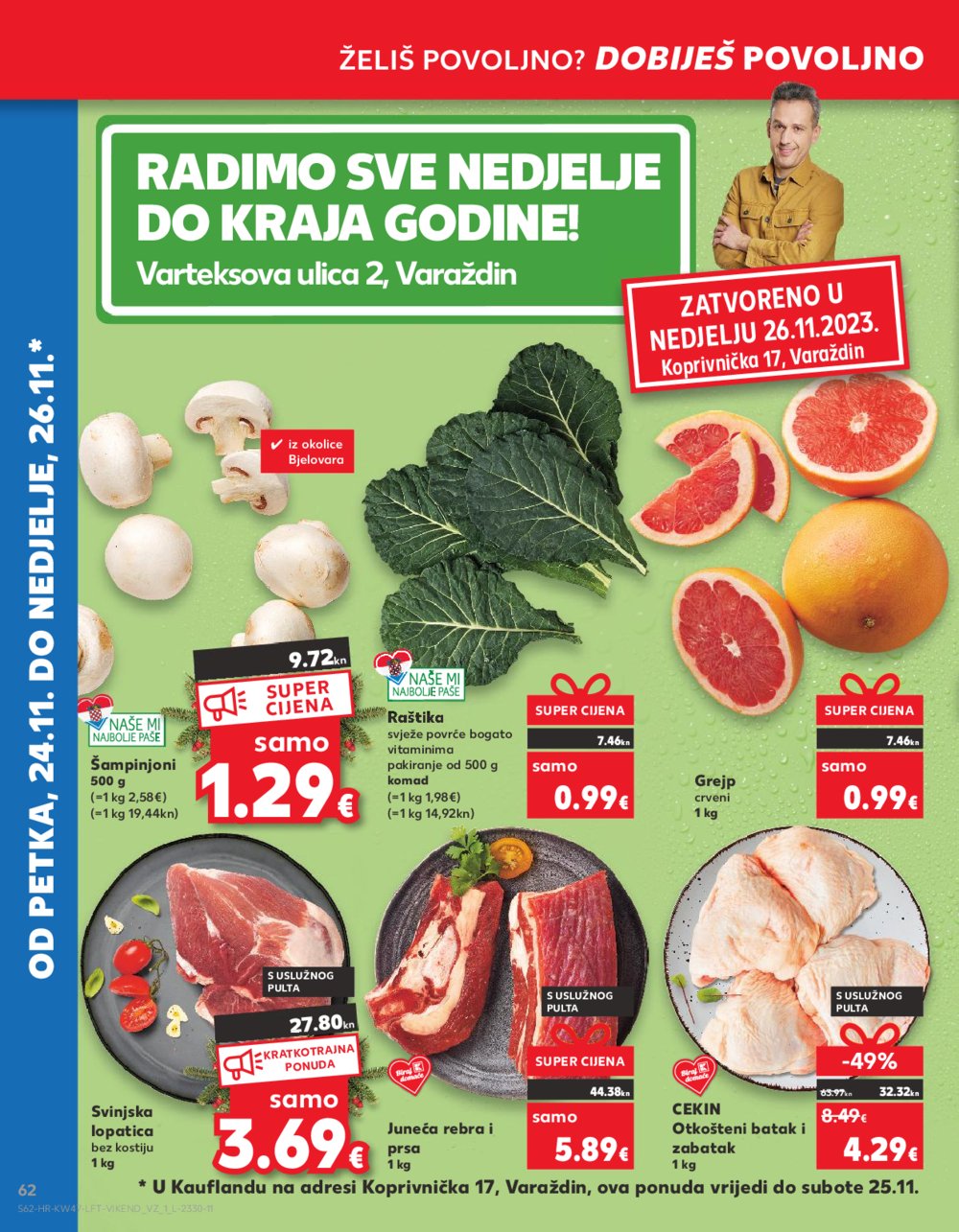 Kaufland katalog Prehrana Vž 22.11.-28.11.2023.