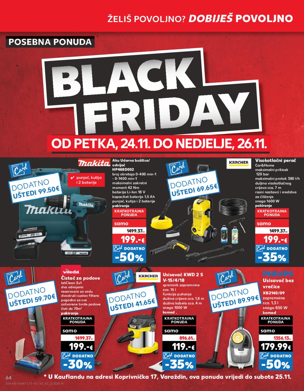 Kaufland katalog Prehrana Vž 22.11.-28.11.2023.
