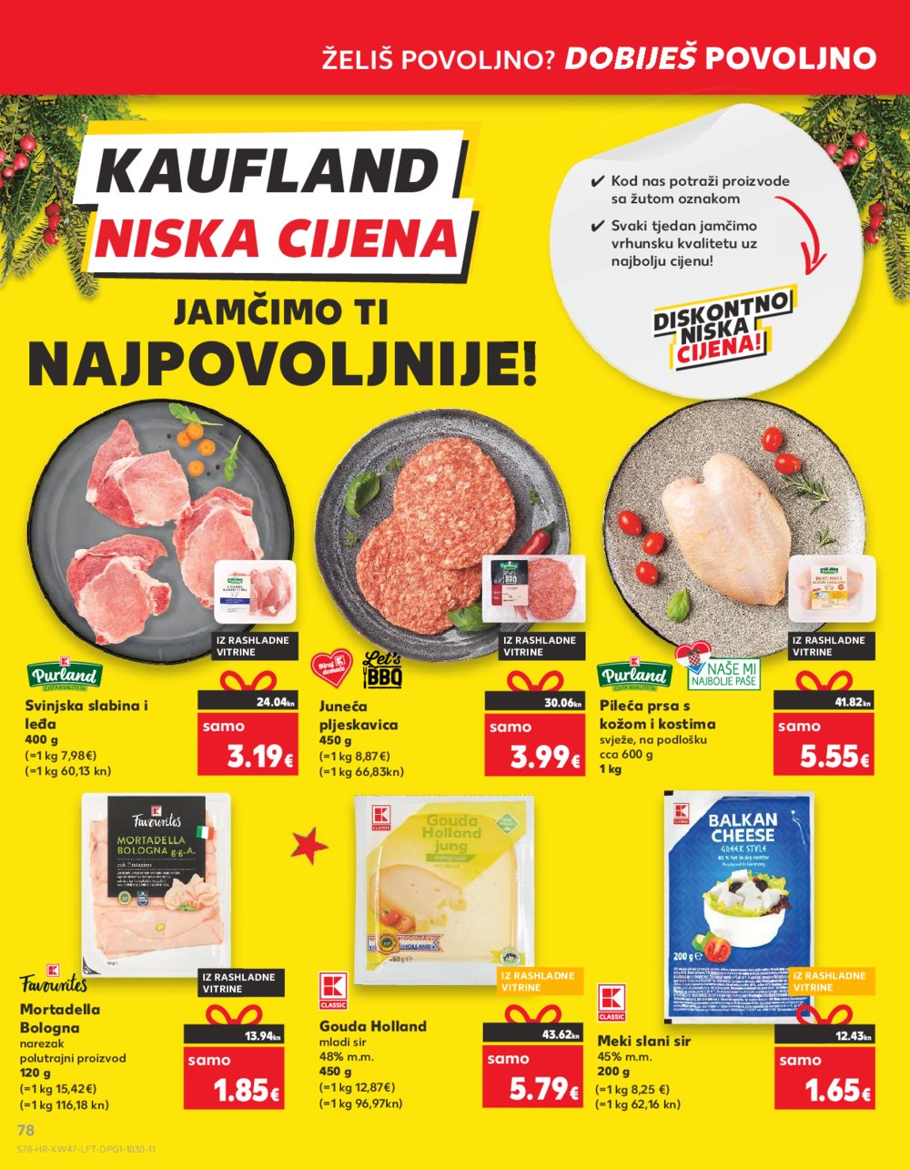 Kaufland katalog Prehrana Vž 22.11.-28.11.2023.