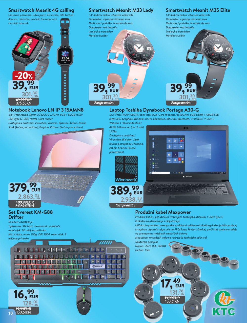 KTC katalog Tehnika Black Friday 23.11.-06.12.2023.