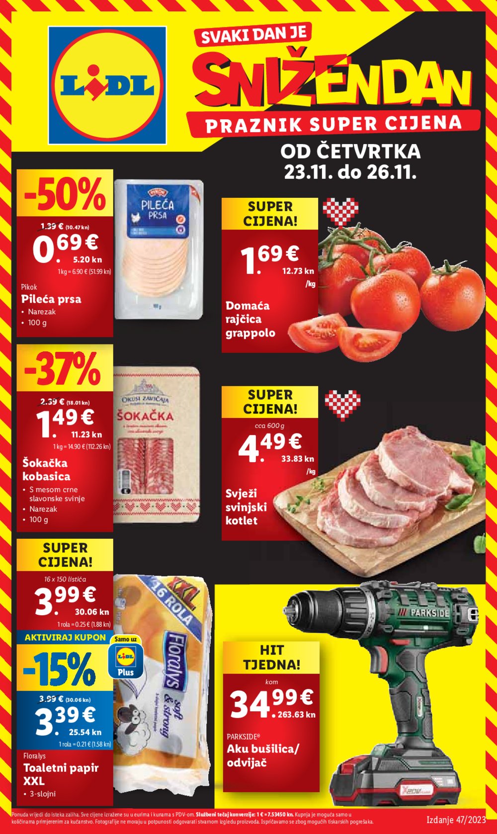 Lidl katalog Ponuda od četvrtka 23.11.-26.11.2023.