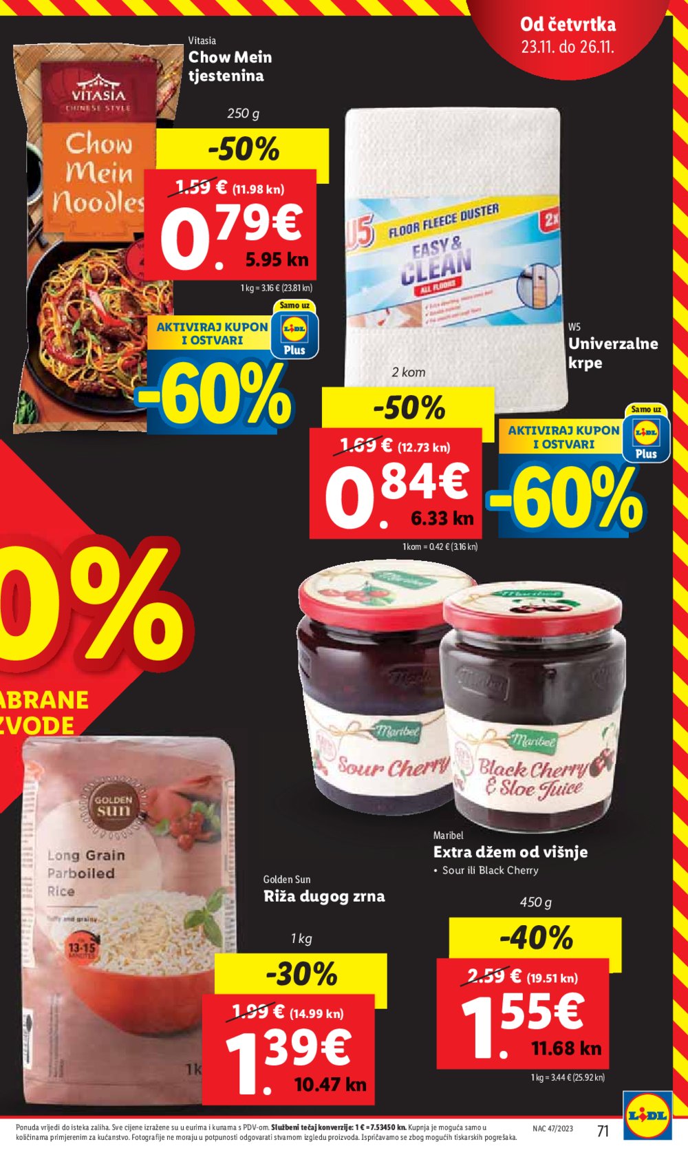 Lidl katalog Ponuda od četvrtka 23.11.-26.11.2023.