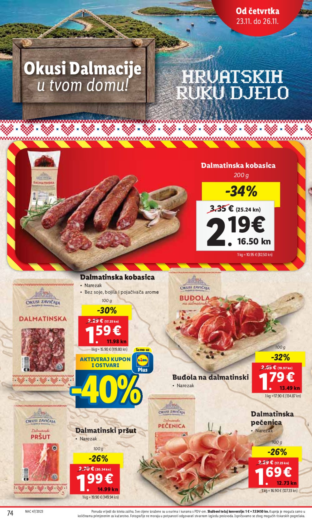 Lidl katalog Ponuda od četvrtka 23.11.-26.11.2023.