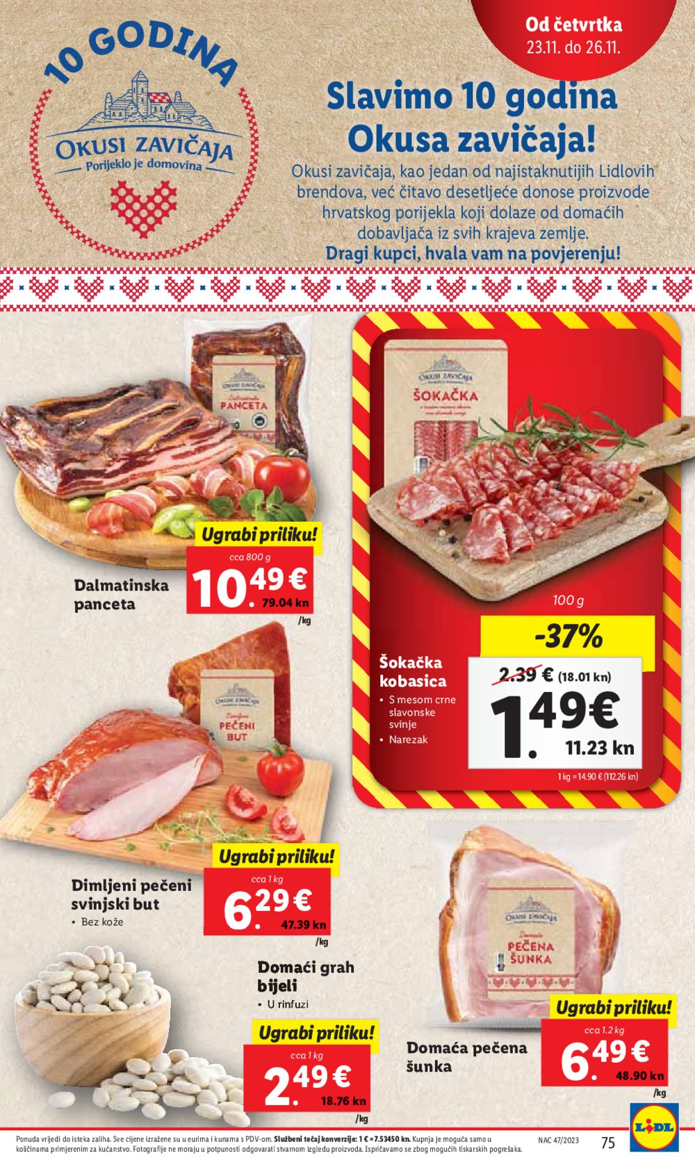 Lidl katalog Ponuda od četvrtka 23.11.-26.11.2023.