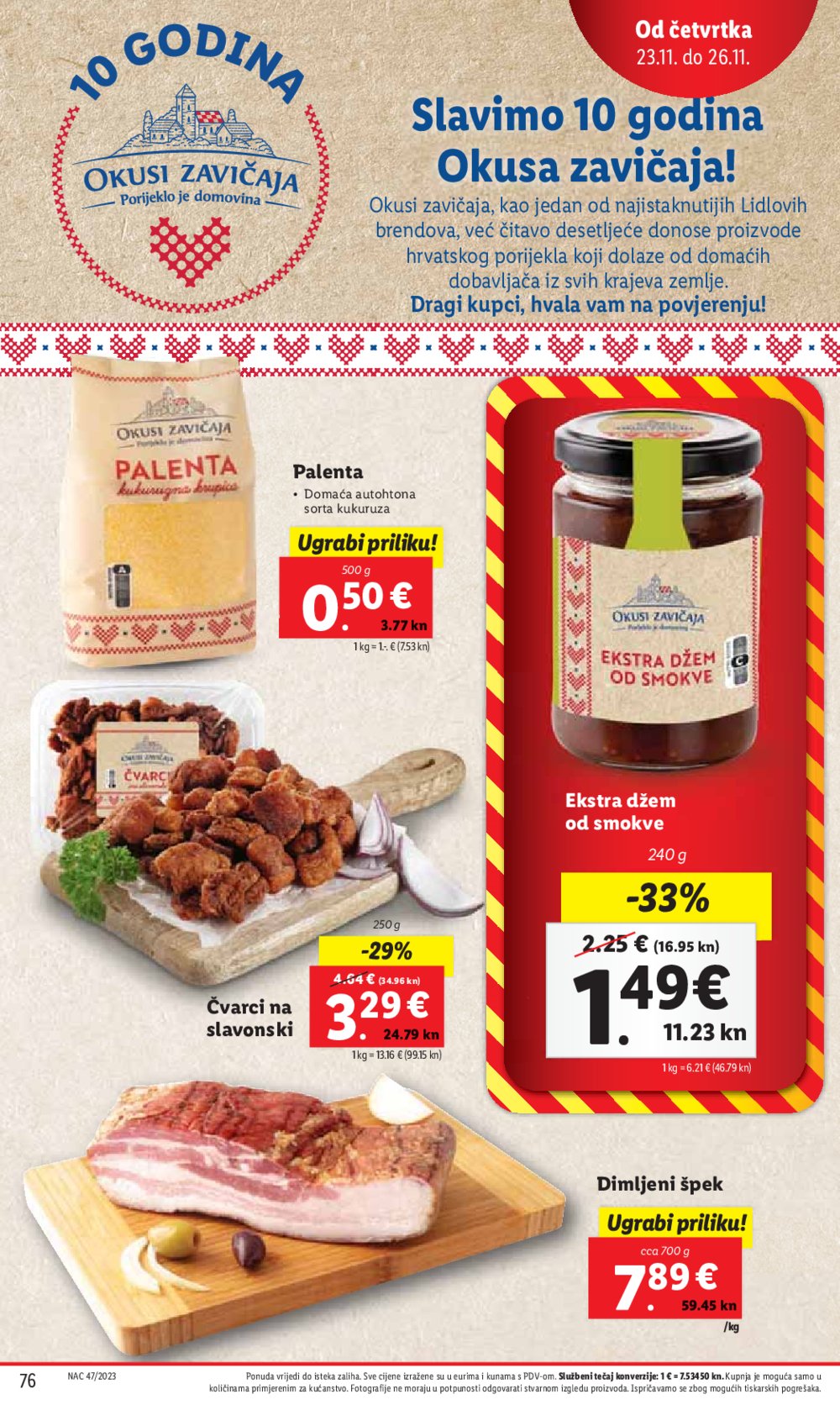 Lidl katalog Ponuda od četvrtka 23.11.-26.11.2023.