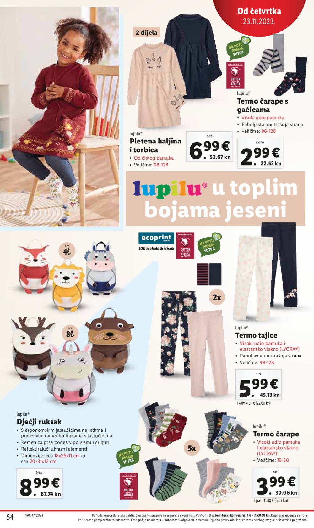 Lidl katalog Ponuda od četvrtka 23.11.-26.11.2023.