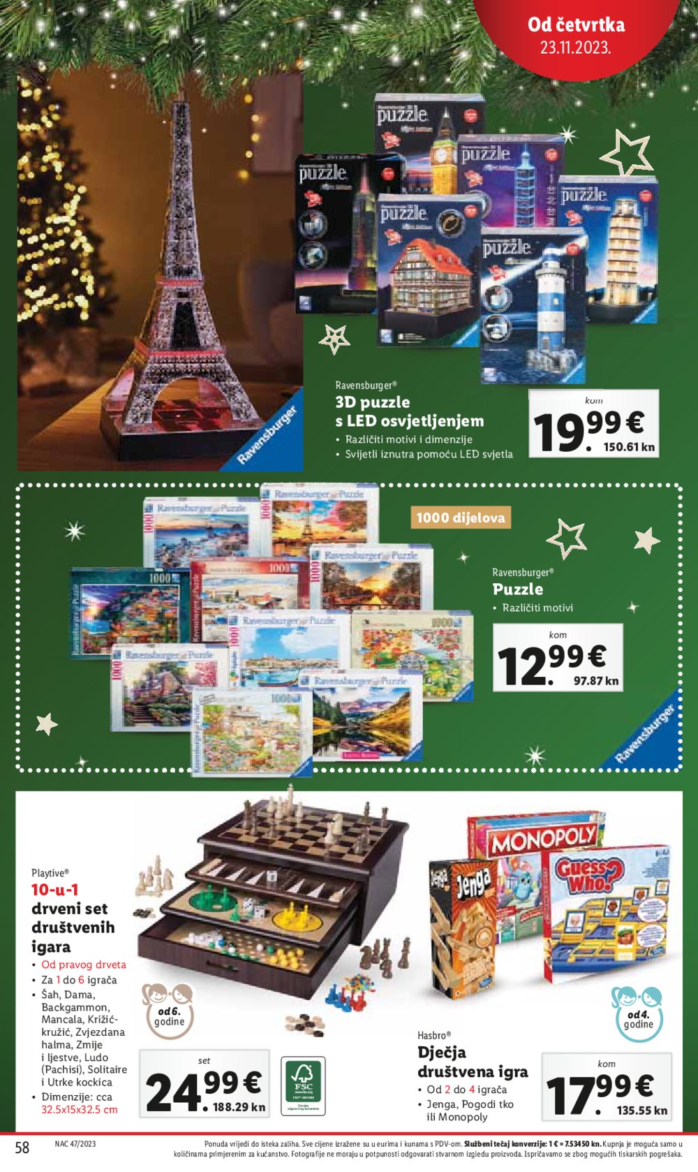 Lidl katalog Ponuda od četvrtka 23.11.-26.11.2023.