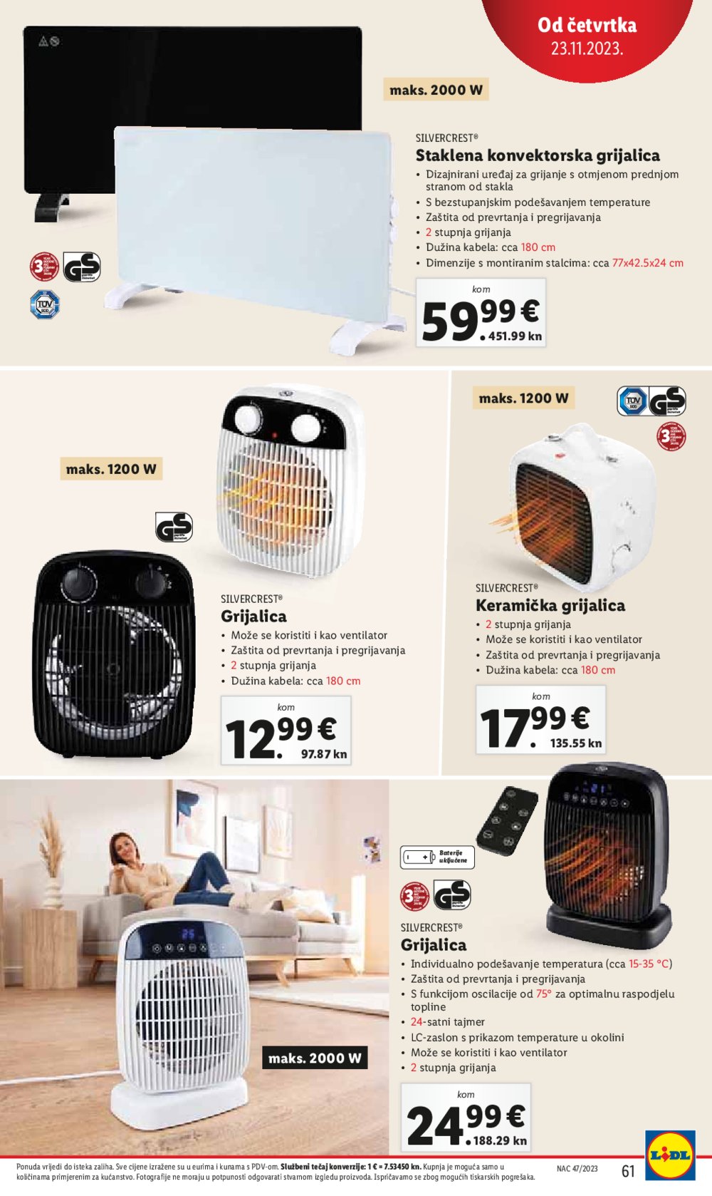 Lidl katalog Ponuda od četvrtka 23.11.-26.11.2023.