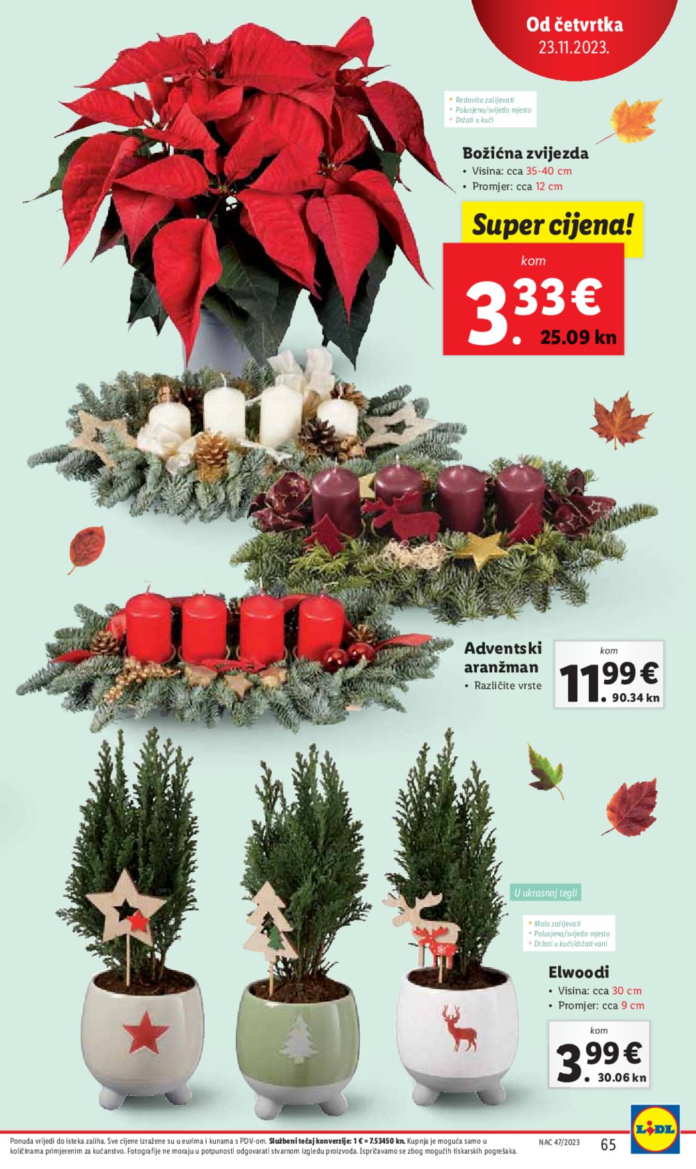 Lidl katalog Ponuda od četvrtka 23.11.-26.11.2023.