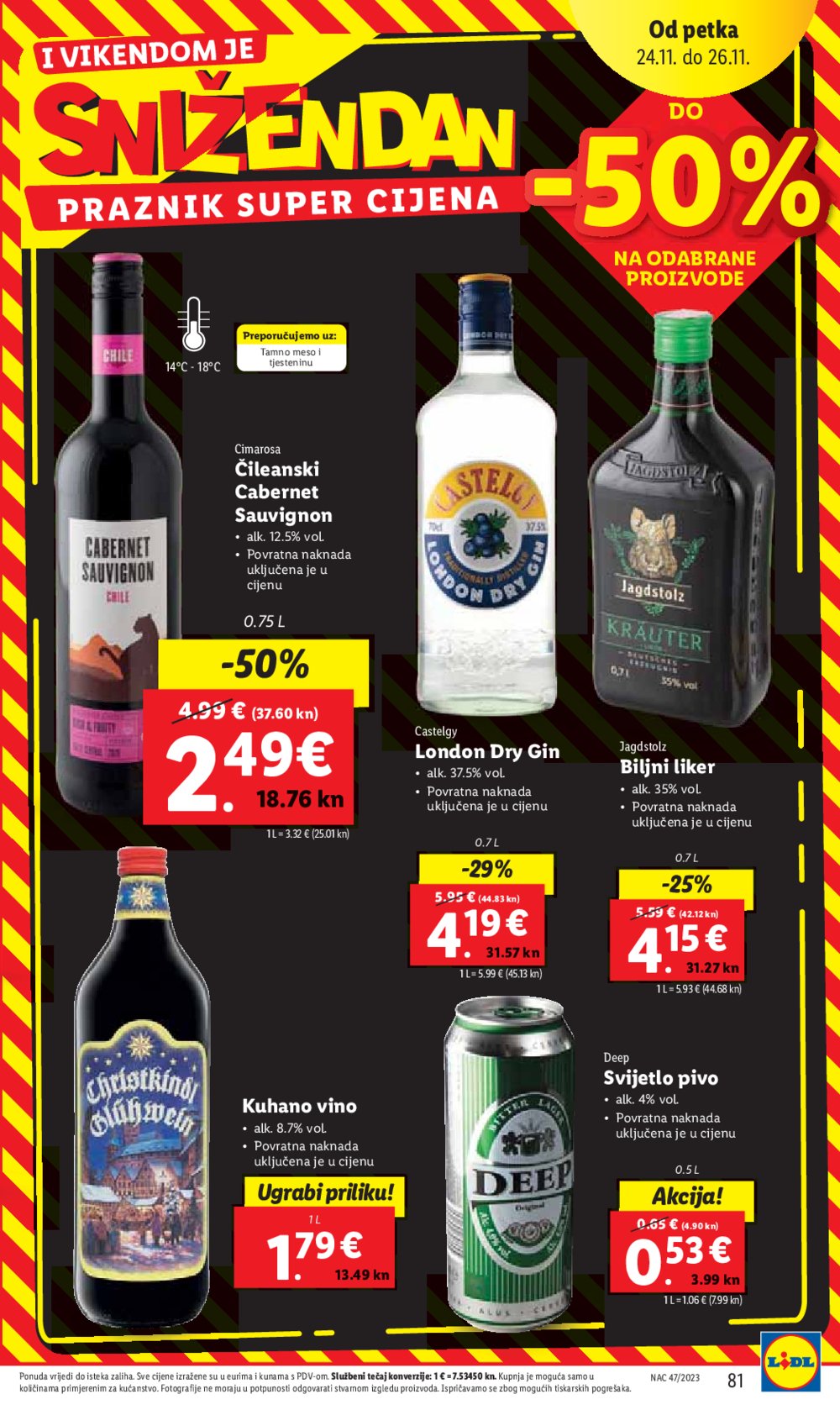 Lidl katalog Ponuda od četvrtka 23.11.-26.11.2023.