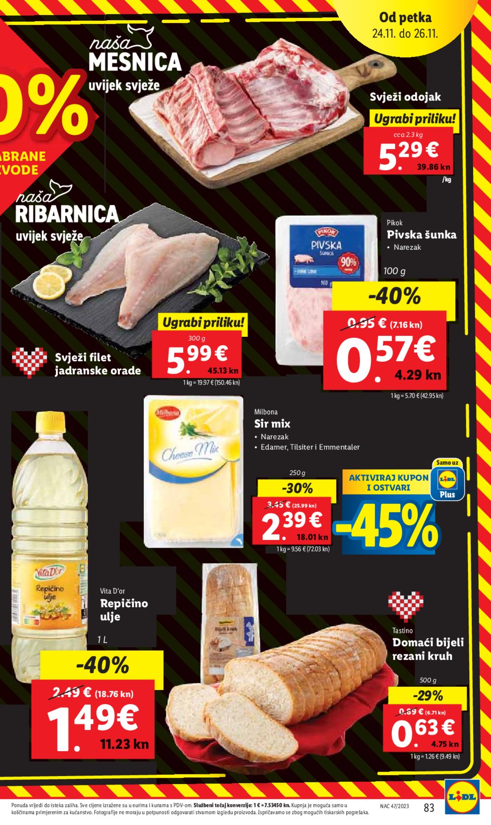 Lidl katalog Ponuda od četvrtka 23.11.-26.11.2023.