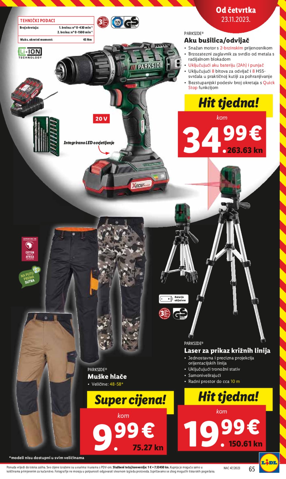 Lidl katalog Ponuda od četvrtka 23.11.-26.11.2023.