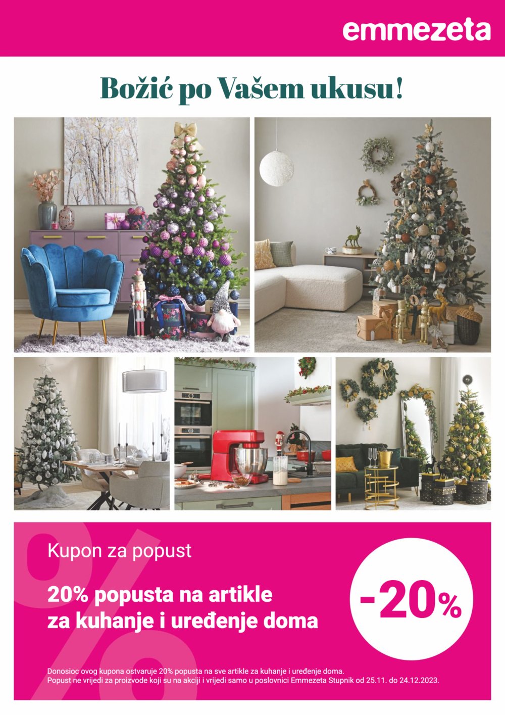 Merkury katalog Otvorenje Zagreb 25.11.-24.12.2023.