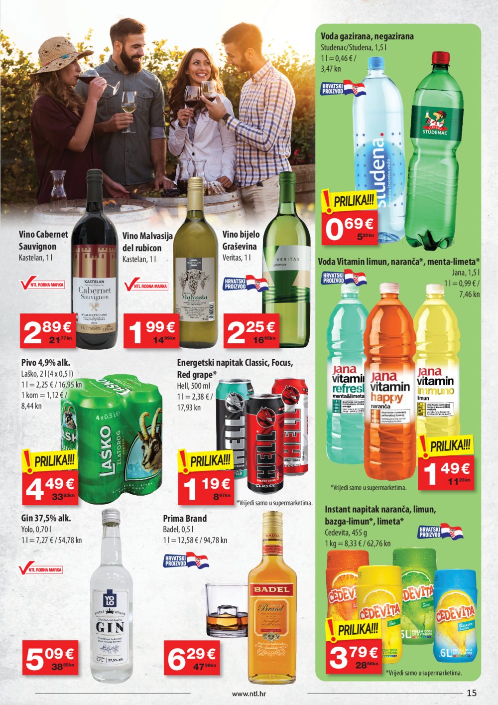 NTL katalog Akcija 22.11-28.11. 2023. Odabrane poslovnice