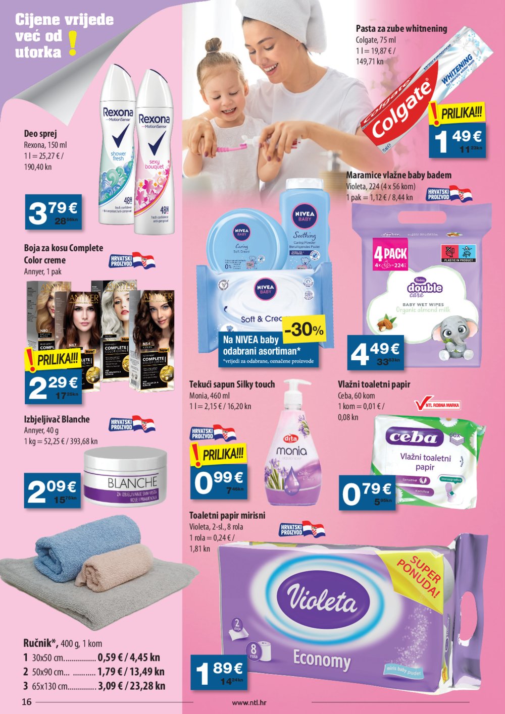 NTL katalog Akcija 22.11-28.11. 2023. Odabrane poslovnice