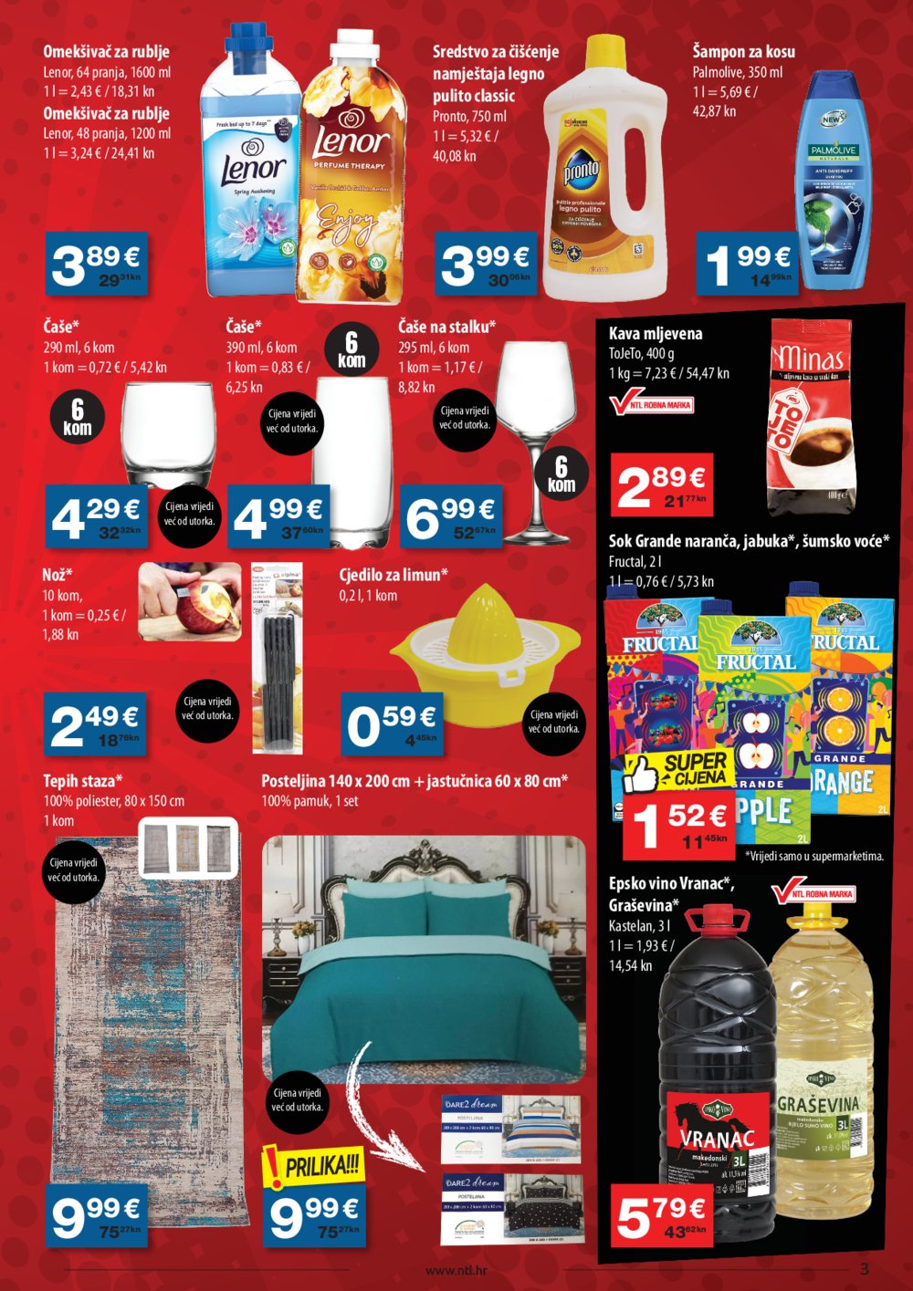 NTL katalog Akcija 22.11-28.11. 2023. Odabrane poslovnice