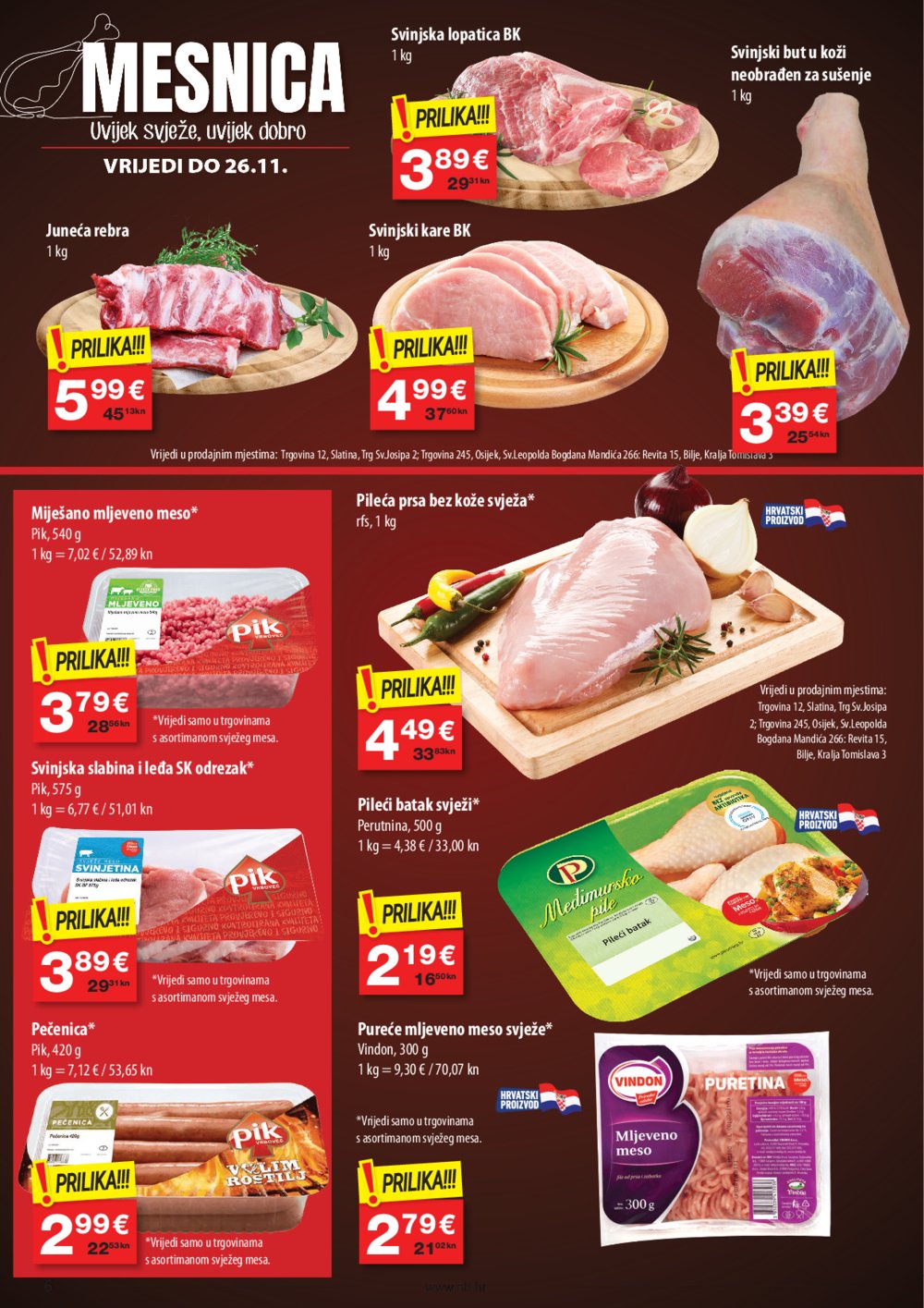 NTL katalog Akcija 22.11-28.11. 2023. Odabrane poslovnice