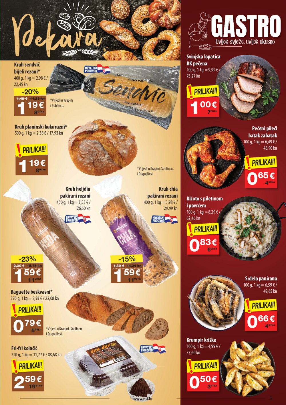 NTL katalog Akcija 22.11-28.11. 2023. Soblinec, Duga Resa, Zagreb, Krapina, Sesvete, Varaždin, Vidovec