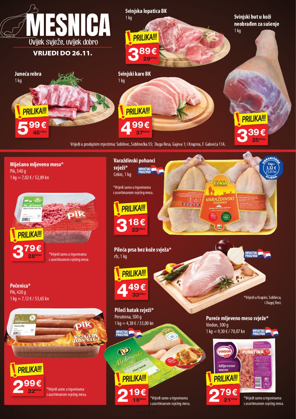 NTL katalog Akcija 22.11-28.11. 2023. Soblinec, Duga Resa, Zagreb, Krapina, Sesvete, Varaždin, Vidovec